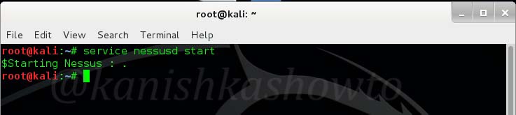 install nessus in kali