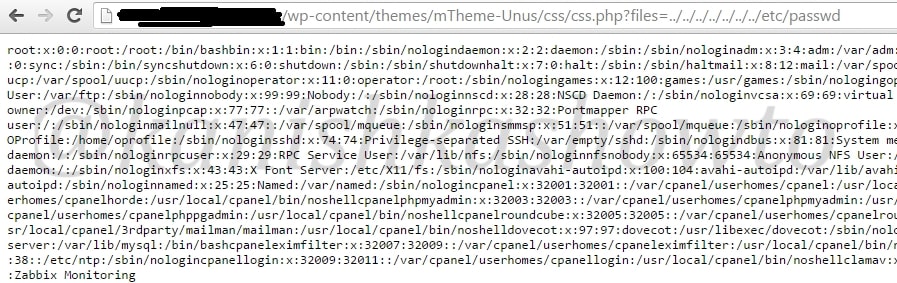 local file inclusion