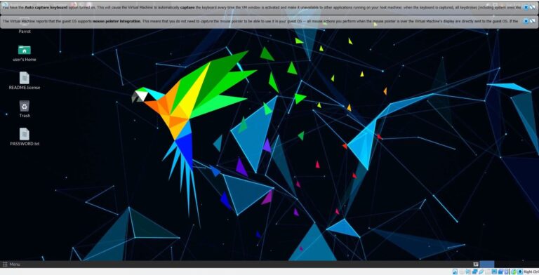How to install Parrot OS in VirtualBox