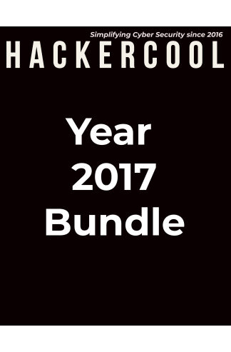 Hackercool Magazine Year 2017 Bundle