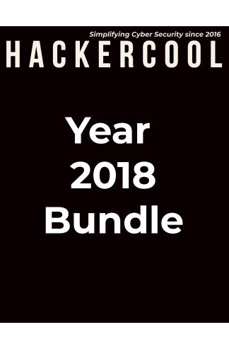 Hackercool Magazine Year 2018 Bundle