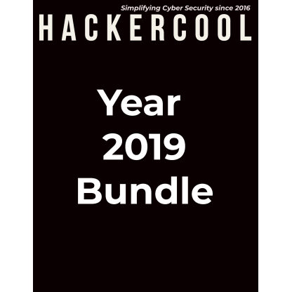 Hackercool Magazine Year 2019 Bundle