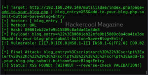 Xsser Beginners guide to XSSer - Hackercool Magazine