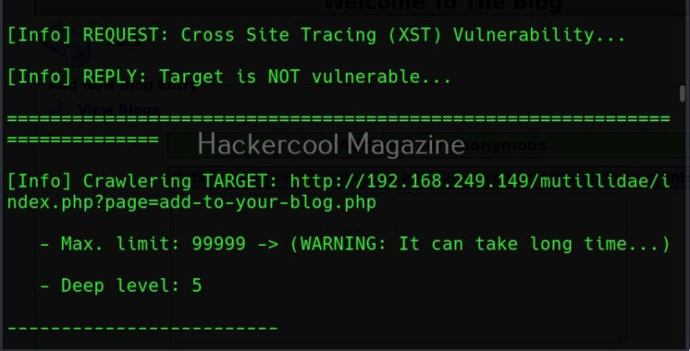 Xsser Beginners guide to XSSer - Hackercool Magazine