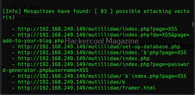 Xsser Beginners guide to XSSer - Hackercool Magazine