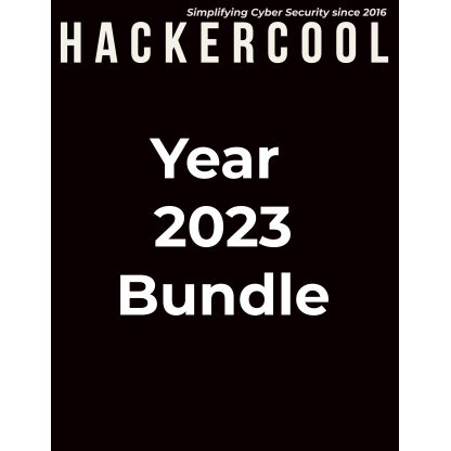 Hackercool Magazine Year 2023 Bundle